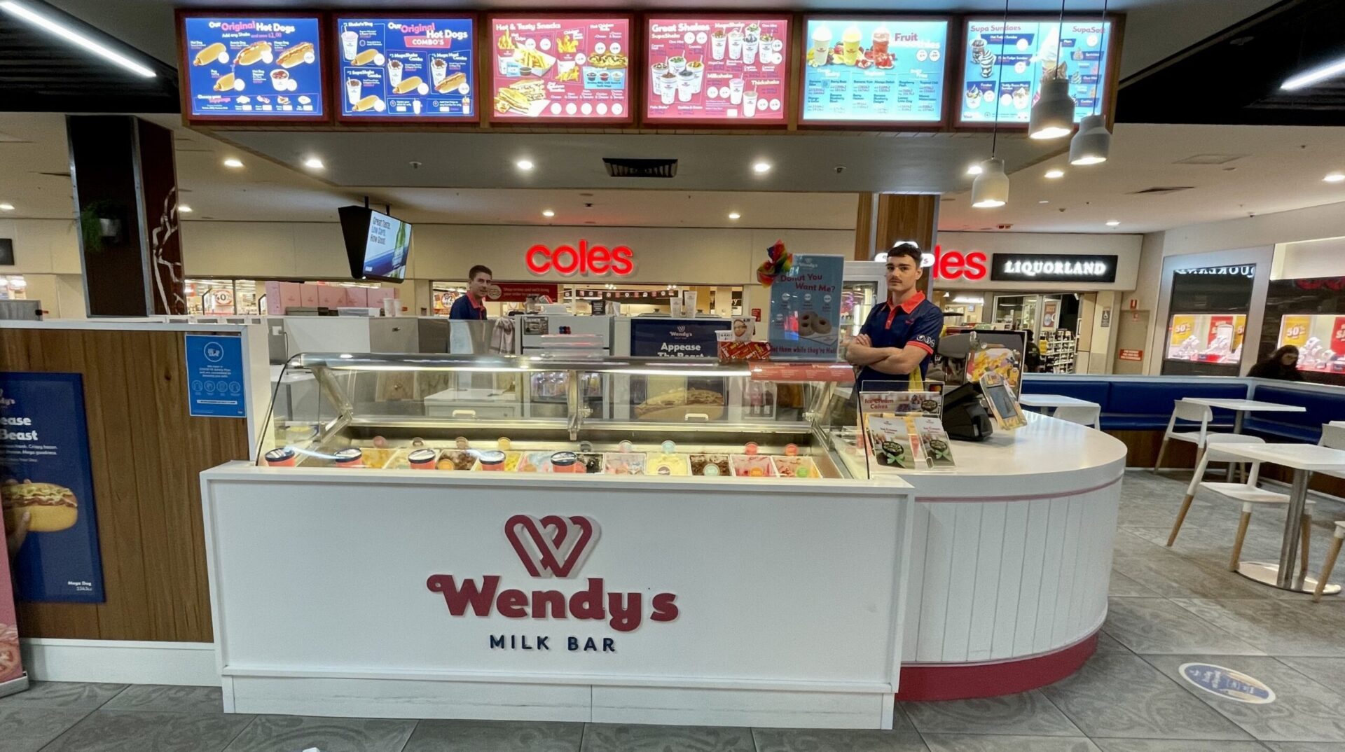 The front of Wendy's Milk Bar, Warrawong Plaza.