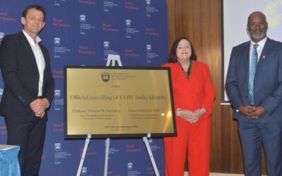 UOW unveils India identity in Gujarat ahead of 2024 academic launch
