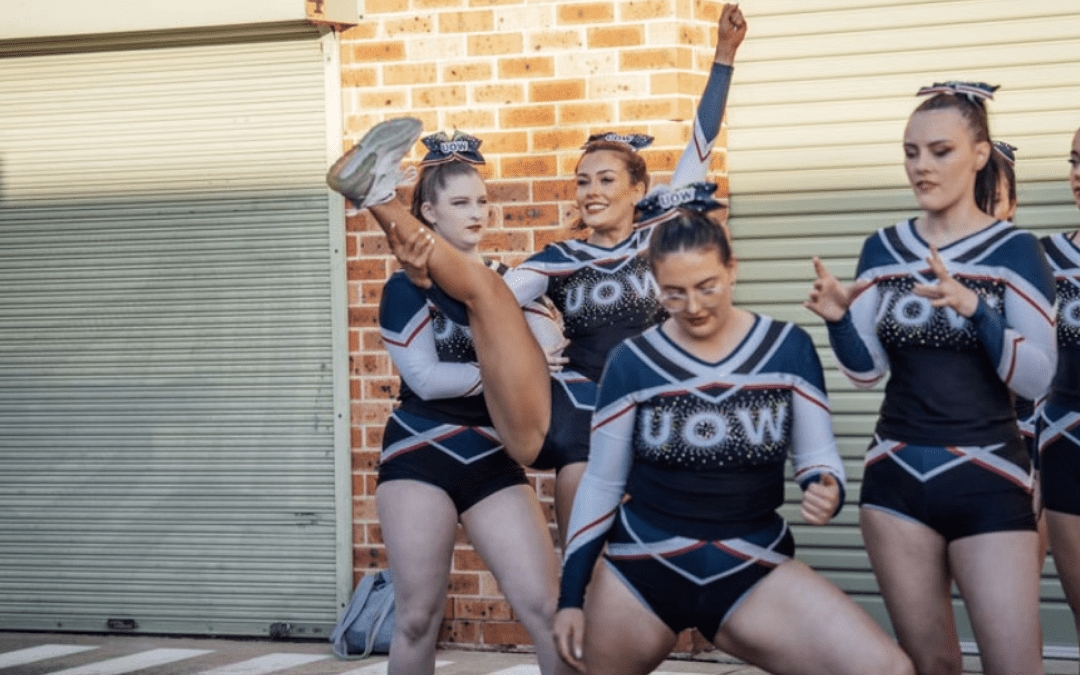 University of Wollongong Cheer and Dance has seen an increase in numbers since the impact of COVID